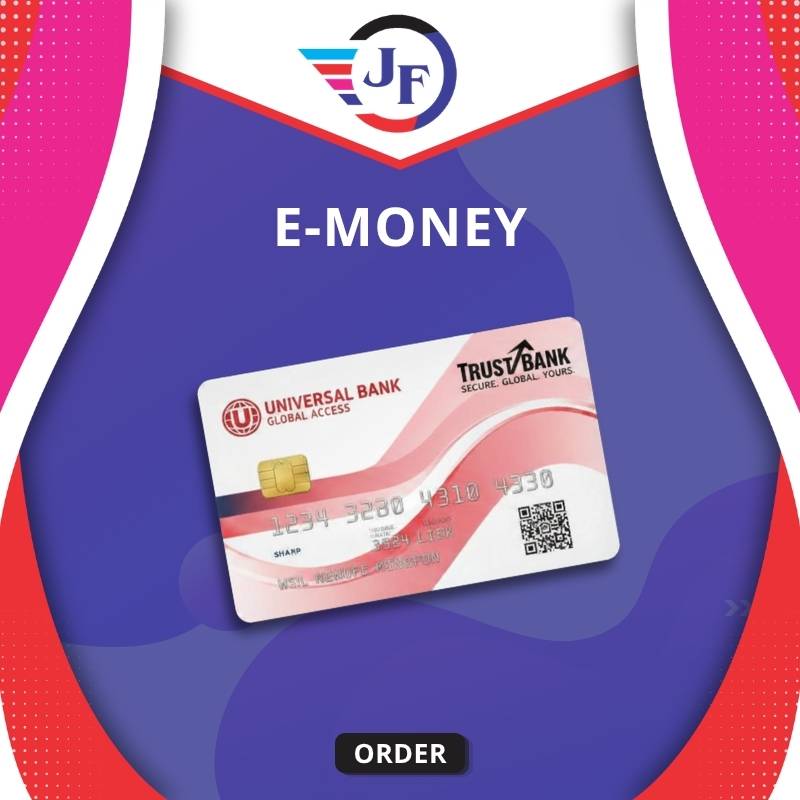 Jasa Cetak E-money Express di Jalan Pramuka Senen Jakarta Pusat