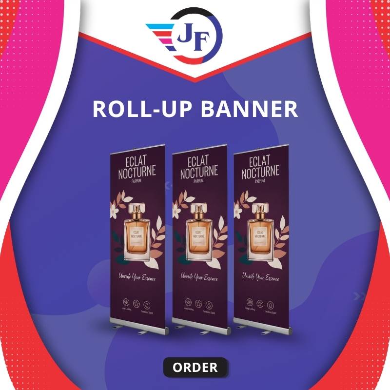 Jasa Cetak Roll-up Banner Express di Jalan Pramuka Senen Jakarta Pusat